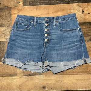 Madewell High-Rise Denim Shorts